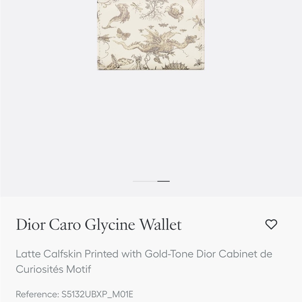 Dior White and Gold Women's Bag - Picture 4 of 6